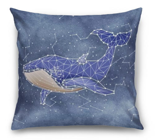 Подушка Звездный кит