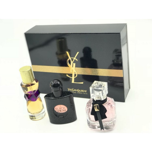 Подарочный набор парфюмерии YSL 3х30ml женский копия