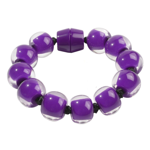 Браслет Colourful Beads Фиолетовый