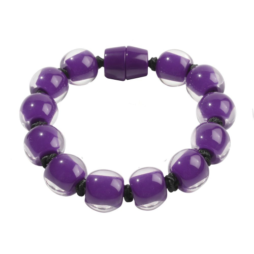 Браслет Colourful Beads Фиолетовый