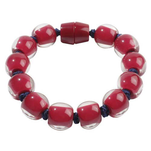 Браслет Colourful Beads Красный