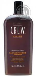 American crew daily moisturizing shampoo шампунь для ежедневного ухода за нормальными и сухими волосами 1000мл БС