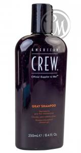 American crew classic gray shampoo шампунь для седых и седеющих волос 250мл БС