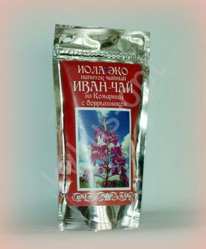 Иван-чай с боярышником фольгированный zip-lock пакет