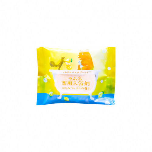 CHARLEY Sommelier Соль-таблетка для ванн расслабляющая с ароматом меда и лимона 40 г