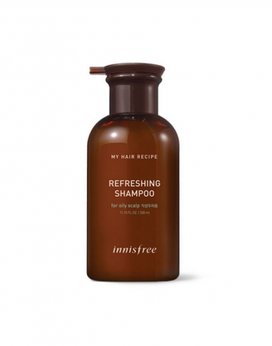 Шампунь для жирной кожи головы INNISFREE My Hair Recipe Refreshing Shampoo