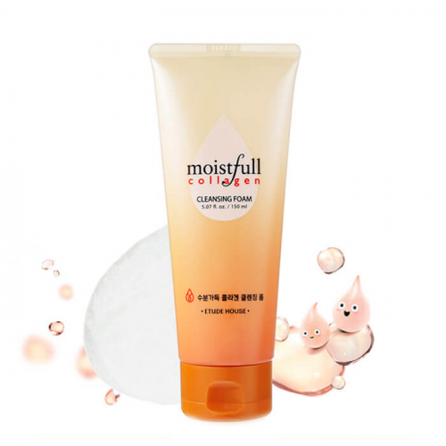 Пенка увлажняющая с коллагеном ETUDE Moistfull Collagen Cleansing Foam