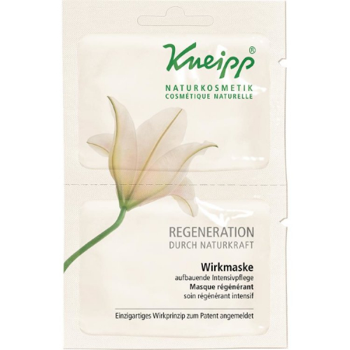 Kneipp (Кнайпп) Gesichtspflege Regeneration WirkMask Маска для лица, 2 x 5 g