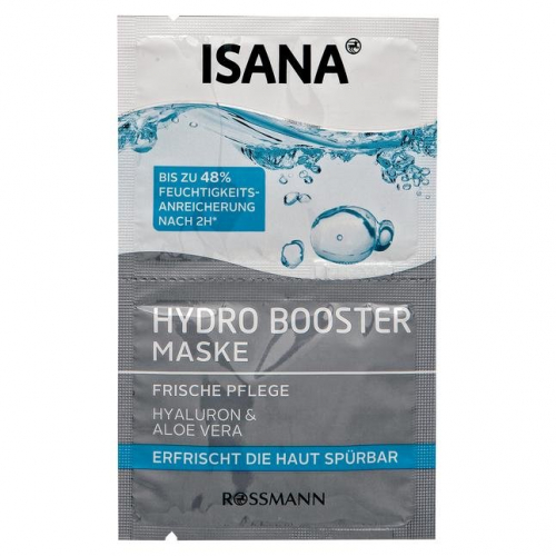 44 р. 102 р.Isana Hydro Booster Maske Маска усиливающий гидро эффект увлажняющая 16 г