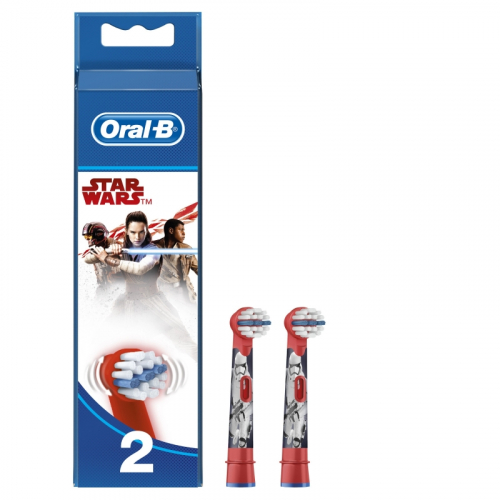 Насадка для электрической зубной щетки Oral-B BRAUN Kids Stages Star Wars (Звездные войны), 2 шт.