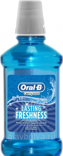 Ополаскиватель для полости рта ORAL-B Complete 250 мл (в ассортименте)
