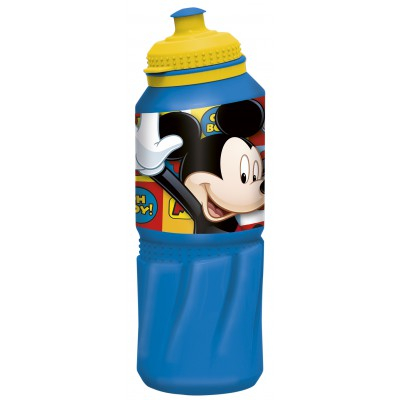 Бутылка пластиковая (спортивная 530 мл). Микки Маус Символы
