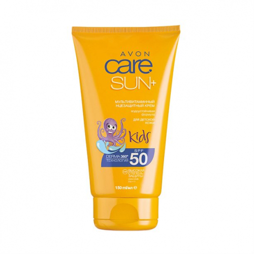 Мультивитаминный солнцезащитный крем для детской кожи SPF 50