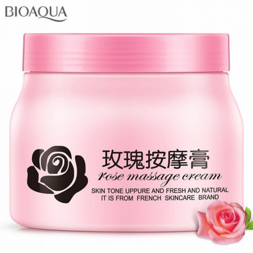 Очищающий масляный крем для массажа Bioaqua Rose Massage Cream 500ml