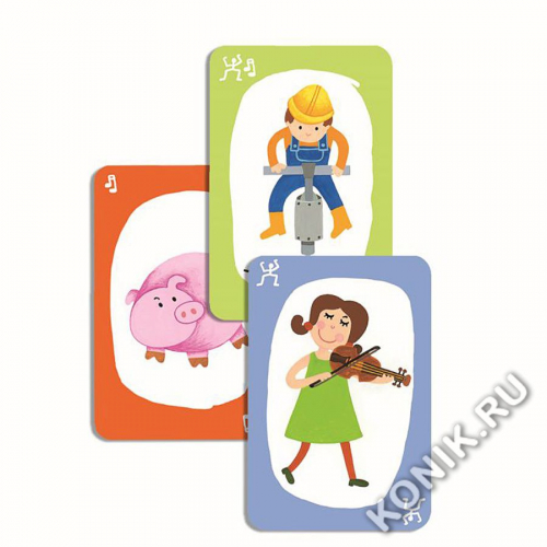 Детская наст.карт. игра Пантомима