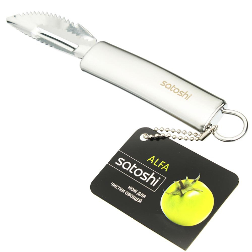 Нож для чистки овощей Y-форма, нержавеющая сталь, Альфа SATOSHI