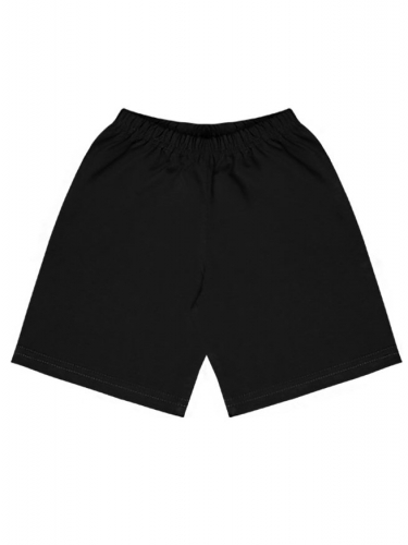 Чёрные спортивные шорты для мальчика 8391-МС19