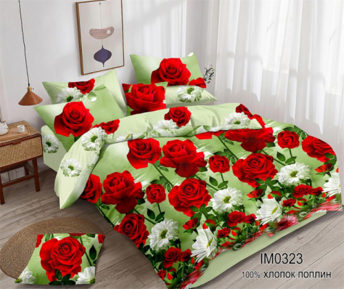 Постельное белье из поплина - П-226