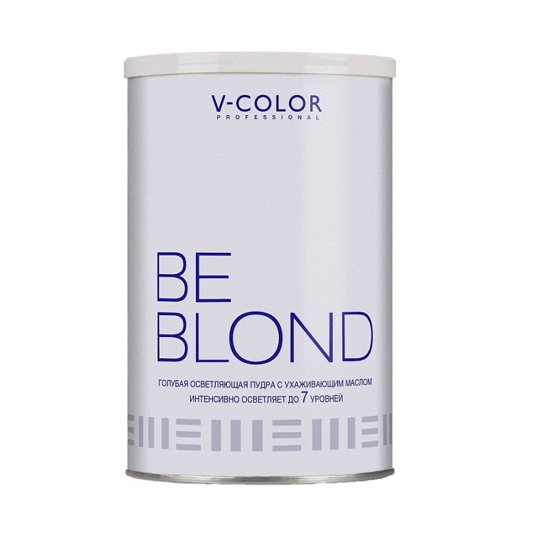 Порошок для осветления BE BLOND ГОЛУБОЙ 500 гр (осветляет до 7уровней)