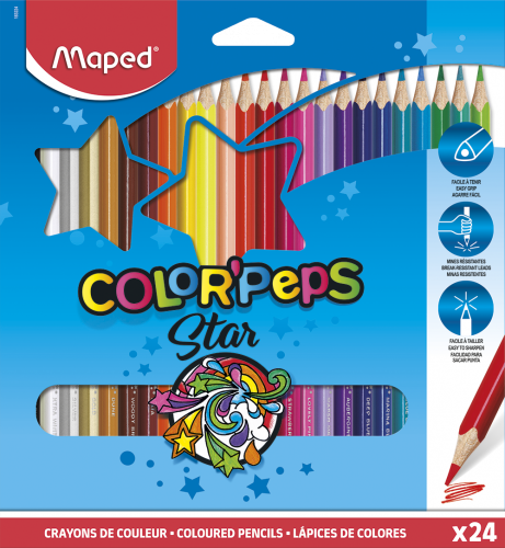 183224 Карандаши Maped цветные COLOR'PEPS