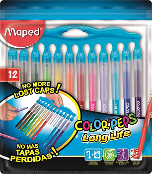 845045 Фломастеры Maped COLOR'PEPS Long Life