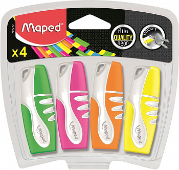 742777 Текстовыделитель Maped FLUO PEP'S POCKET