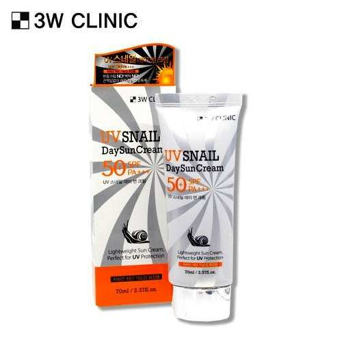 UV Snail Day Sun Cream SPF 50+ PA+++ 70g Солнцезащитный крем с улиточным муцином