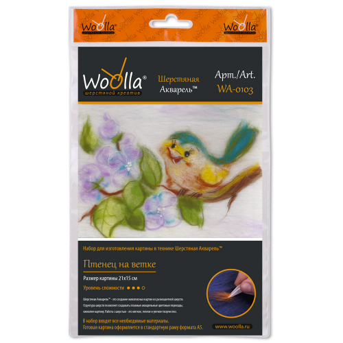 Woolla WA-0103 набор Птенец на ветке .