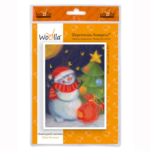 Woolla WA-0180 набор Новогодний снеговик .