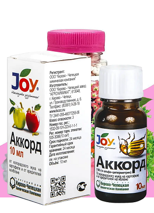 Аккорд JOY фл.10 мл/ 50шт Кирово-Чепецк (от колорадского жука)