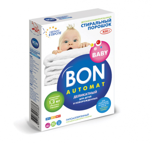 Концентрированный стиральный порошок для детского белья Baby Bon Automat УНИВЕРСАЛ