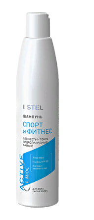 Estel Curex Active Шампунь Спорт и Фитнес для всех типов волос 300 мл