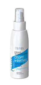 Estel Curex Active Спрей - термозащита для волос Спорт и Фитнес 100 мл