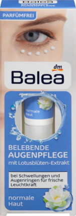 Balea (Балеа) Belebende Augenpflege Крем для ухода за глазами с экстрактом цветков лотоса, 15 мл