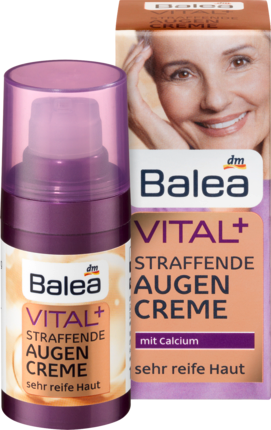 Balea (Балеа) Vital+ Straffende Augencreme Укрепляющий крем для кожи вокруг глаз, 15 мл