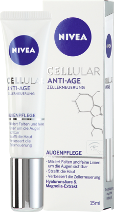 NIVEA Cellular Anti-Age Augenpflege Крем для ухода за глазами Cellular Антивозрастной эффект, 15 мл