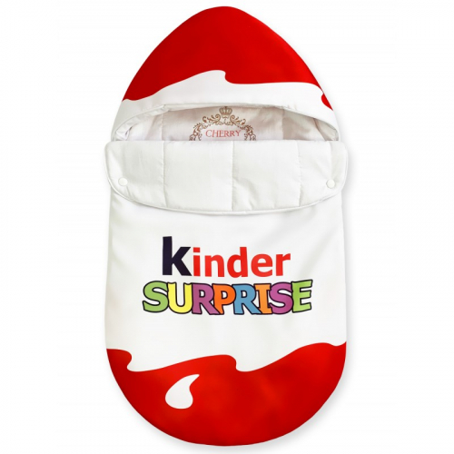 Конверт Kinder Surprise красный