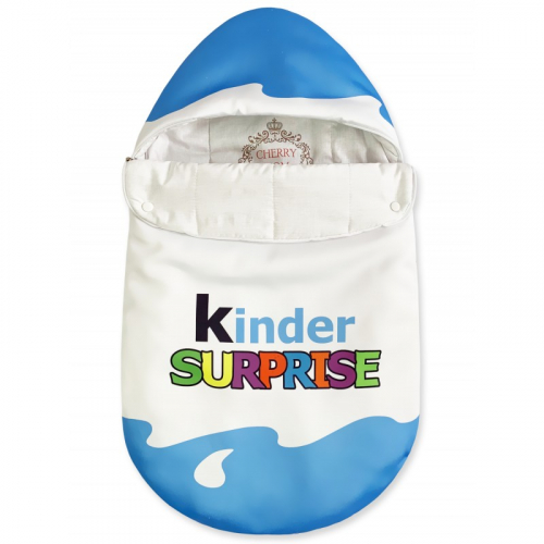 Конверт Kinder Surprise голубой