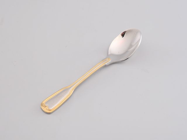 6228 GIPFEL Кофейные ложки 6шт DORADO gold (нерж.сталь)