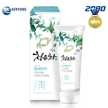 Зубная паста с витаминами и натуральными экстрактами трав Aekyung Cheong-Eun-Cha Fresh Tea Toothpaste 120g