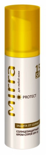 Солнцезащитный крем-спрей SPF-15