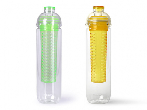БЫЛО 329 Р Бутылка для воды со съемным фильтром 800мл / 28см (пластик)