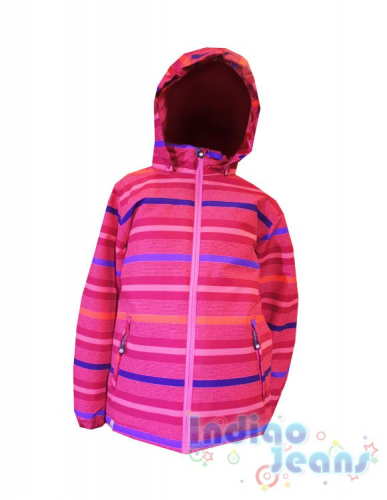Яркая горнолыжная куртка для девочек, Color Kids(Дания)
