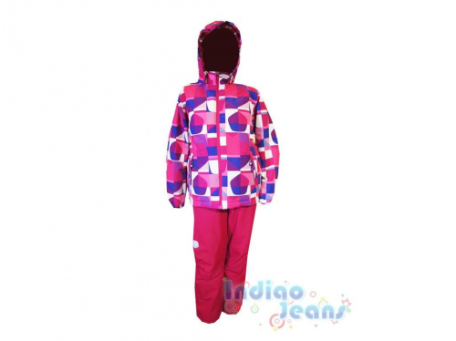 Яркий горнолыжный костюм, для девочек, Color Kids(Дания), арт. 103769/103783