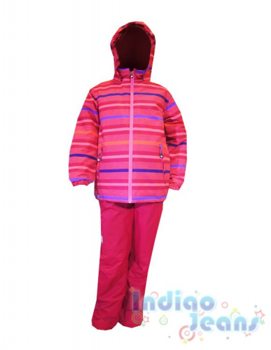 Яркий горнолыжный костюм, для девочек, Color Kids(Дания)