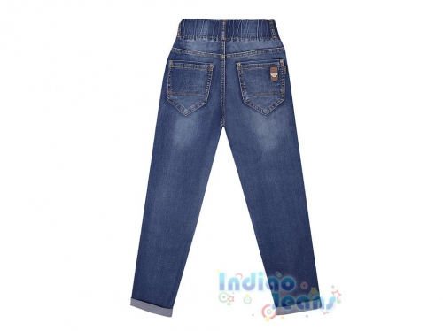 Стильные джинсы на резинке, для мальчиков, арт. М18000