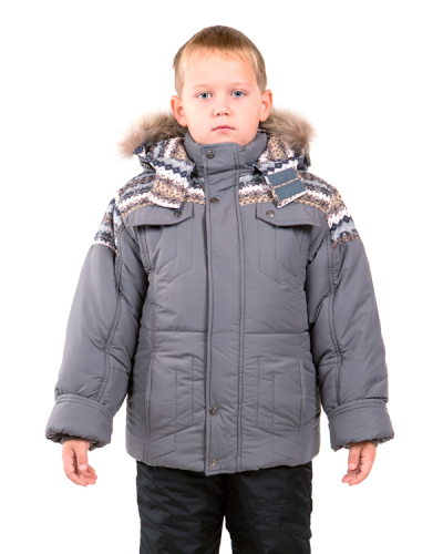 Утепленная куртка для мальчика