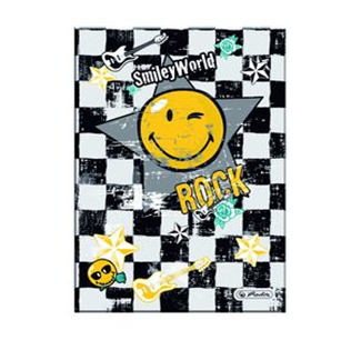 Книжка записная SmileyWorld Rock, А5, 96л, кл