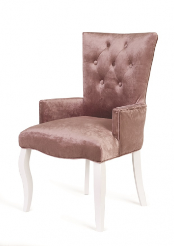 Кресло Викторрия (эмалль беллая  24 - розовый)