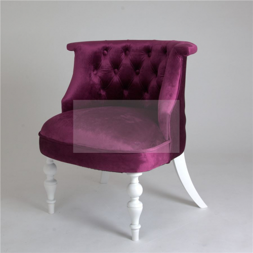 Кресло Барххат (эмалль беллая  26 - темно-розовый)